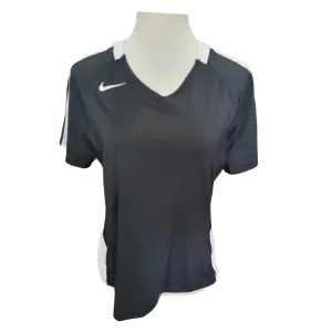Nike Women's Black & White Workout Tee Size L