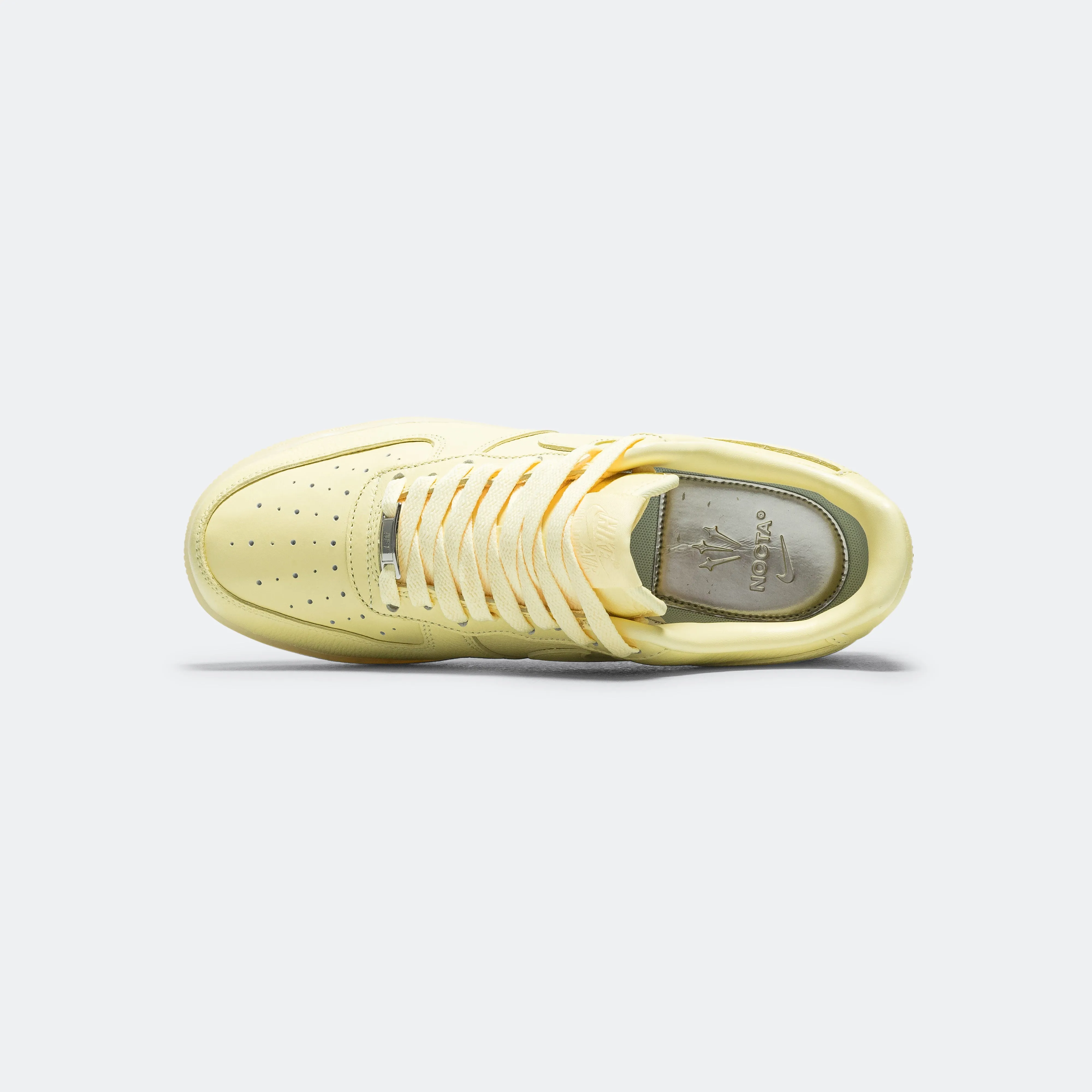 NOCTA Air Force 1 Low - Citron Tint/Cobalt Tint-Metallic Silver