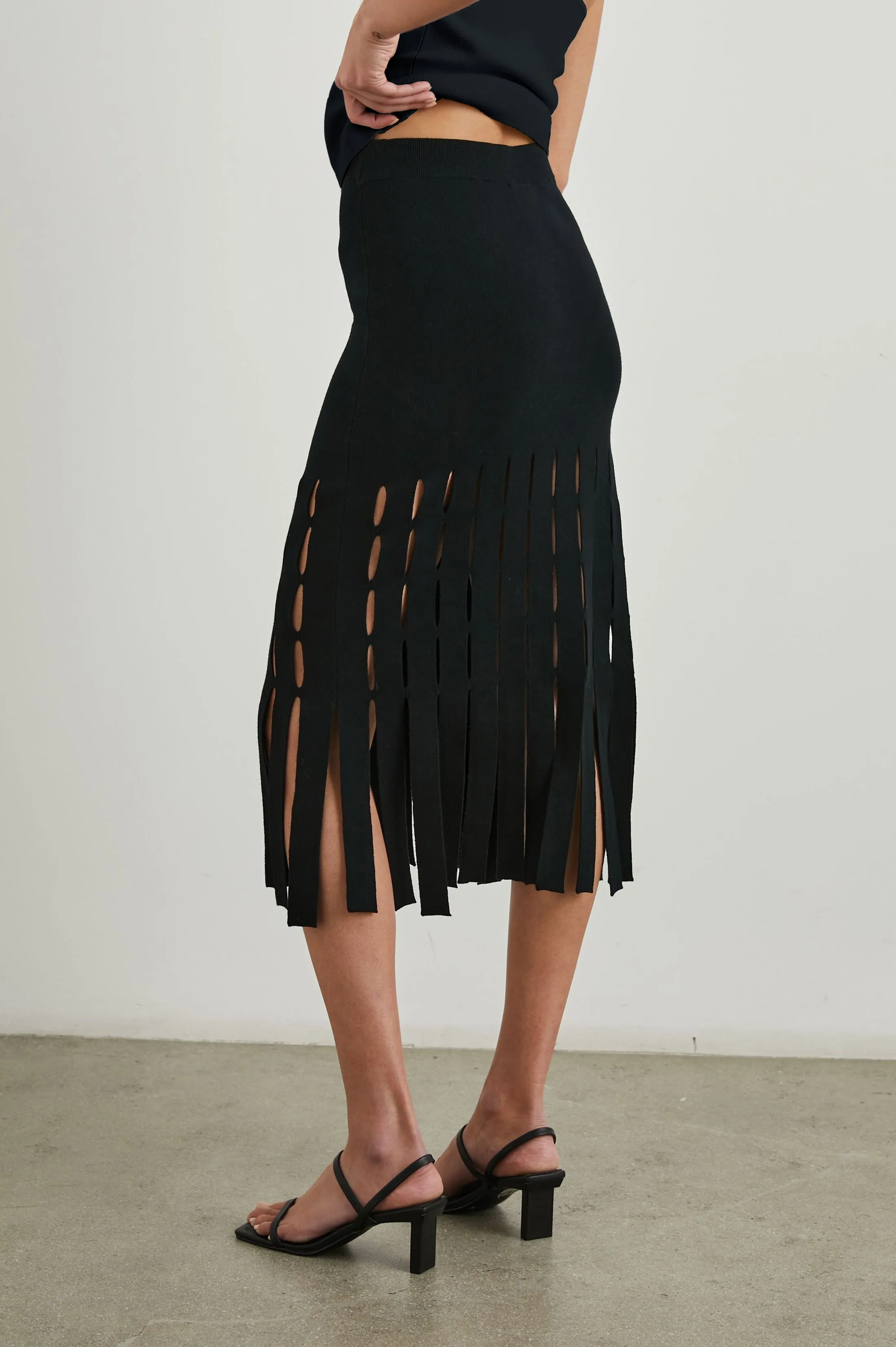 NOLA SKIRT - BLACK Rails