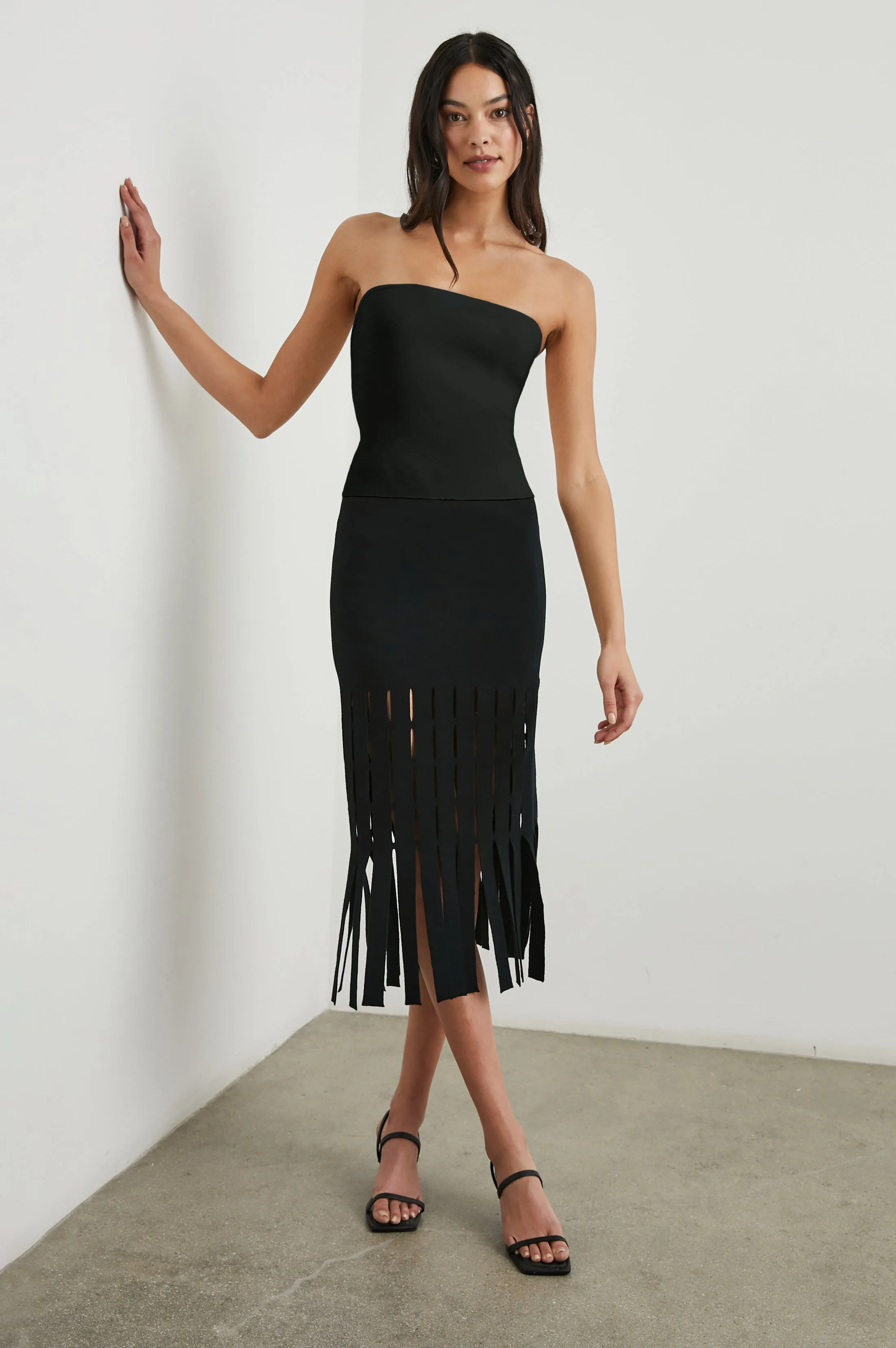 NOLA SKIRT - BLACK Rails