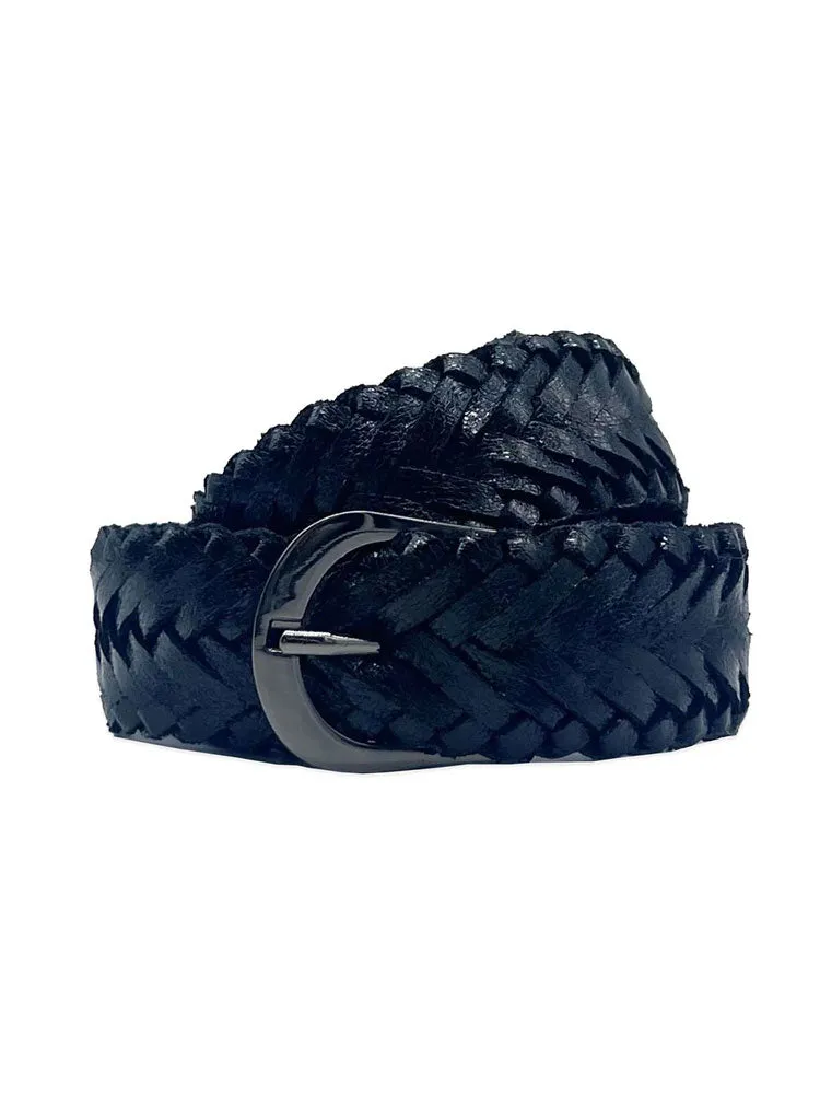 Nooki Rio Woven Belt Black