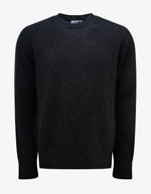 Off-White Black Mohair Arrow Sweater
