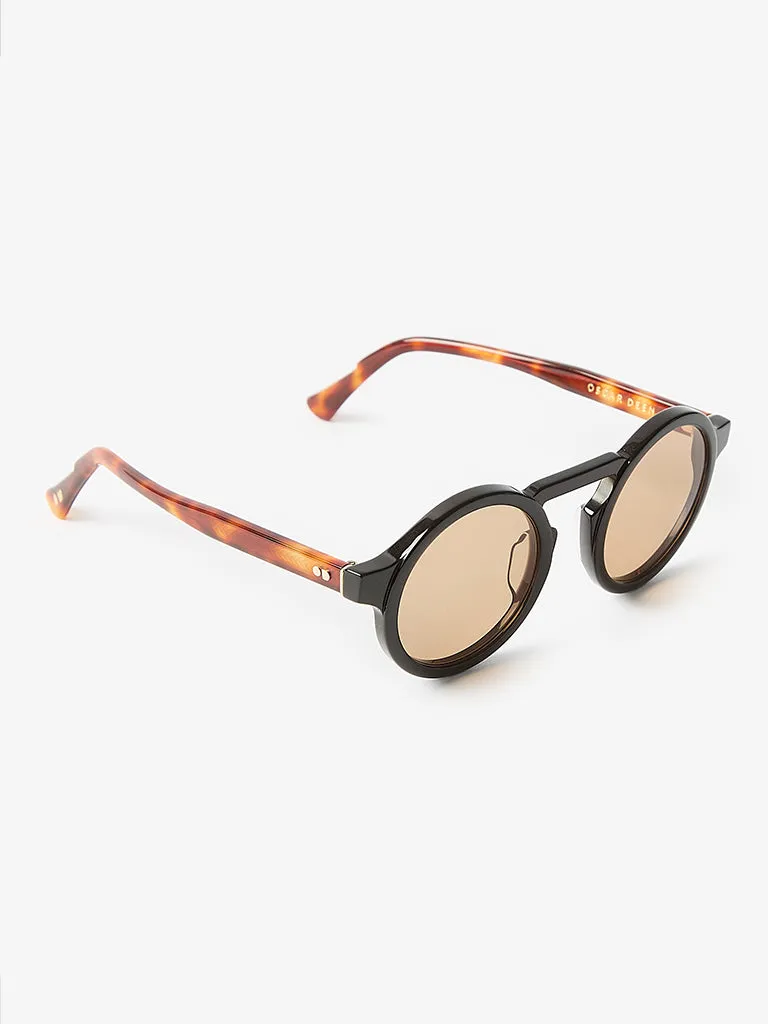 Oscar Deen Panda Sunglasses in TT Coal/Sunset