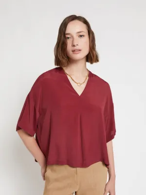 Ottod'Ame Shirt Burgundy