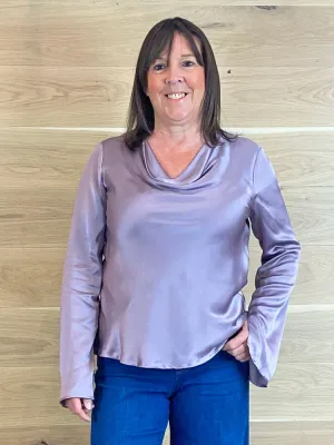 Ottod'Ame Viscose Blouse Mauve