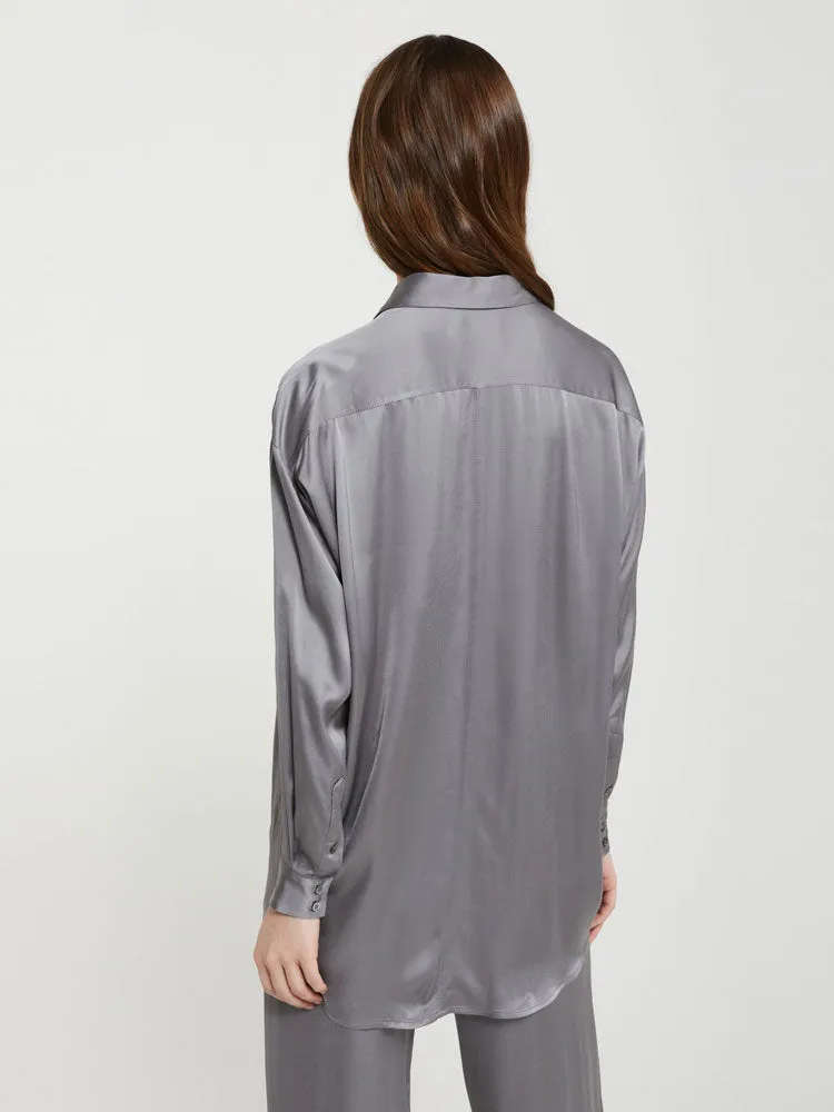 Ottod'Ame Viscose Shirt Grey