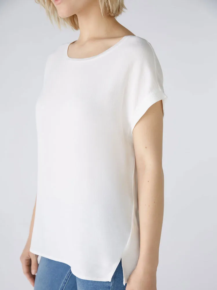 Oui Ayano Blouse Cloud Dancer