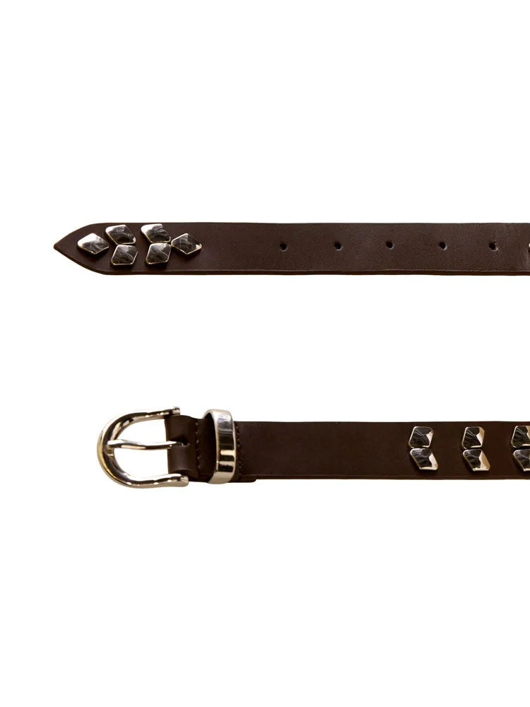 Oui Dark Brown Belt