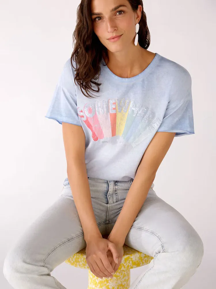 Oui T-Shirt Blue