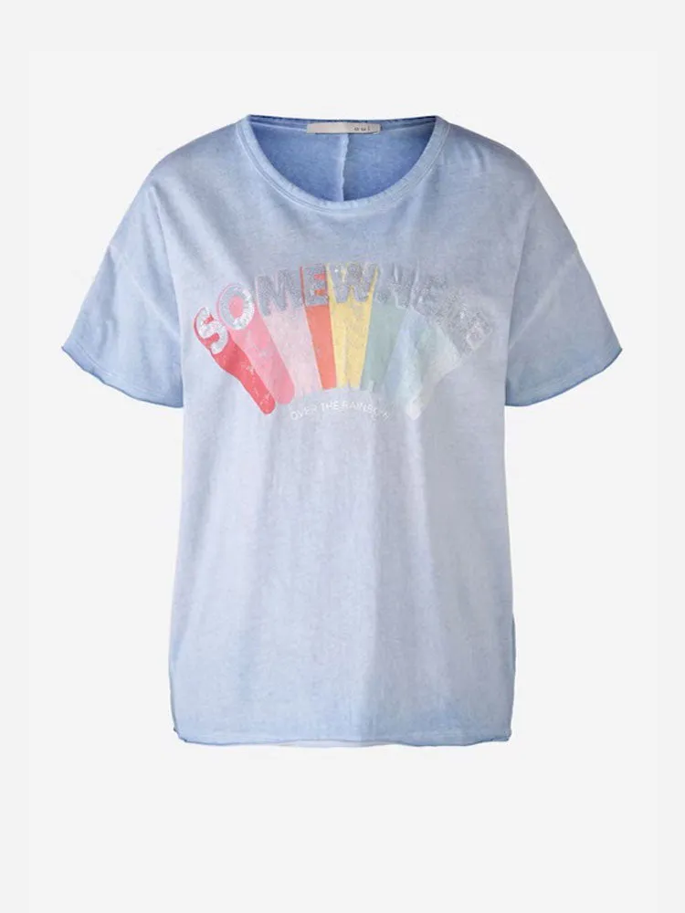Oui T-Shirt Blue