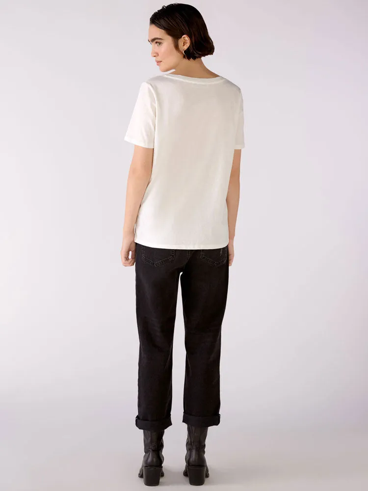 Oui T-shirt Cloud Dancer
