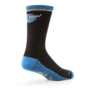 Park Tool Unisex Running Socks (Black/Blue)