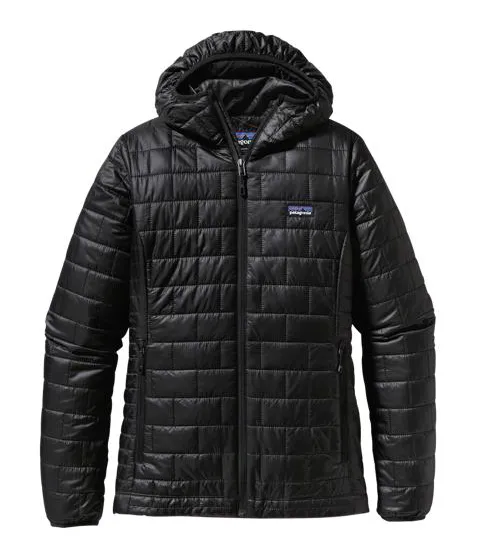 Patagonia Women's Nano Puff Hoody - Black