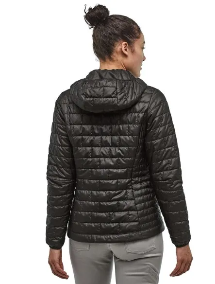 Patagonia Women's Nano Puff Hoody - Black