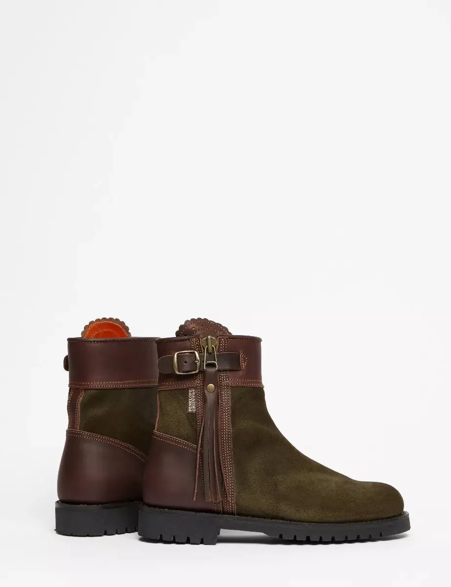 Penelope Chilvers Inclement Cropped Tassel Boot