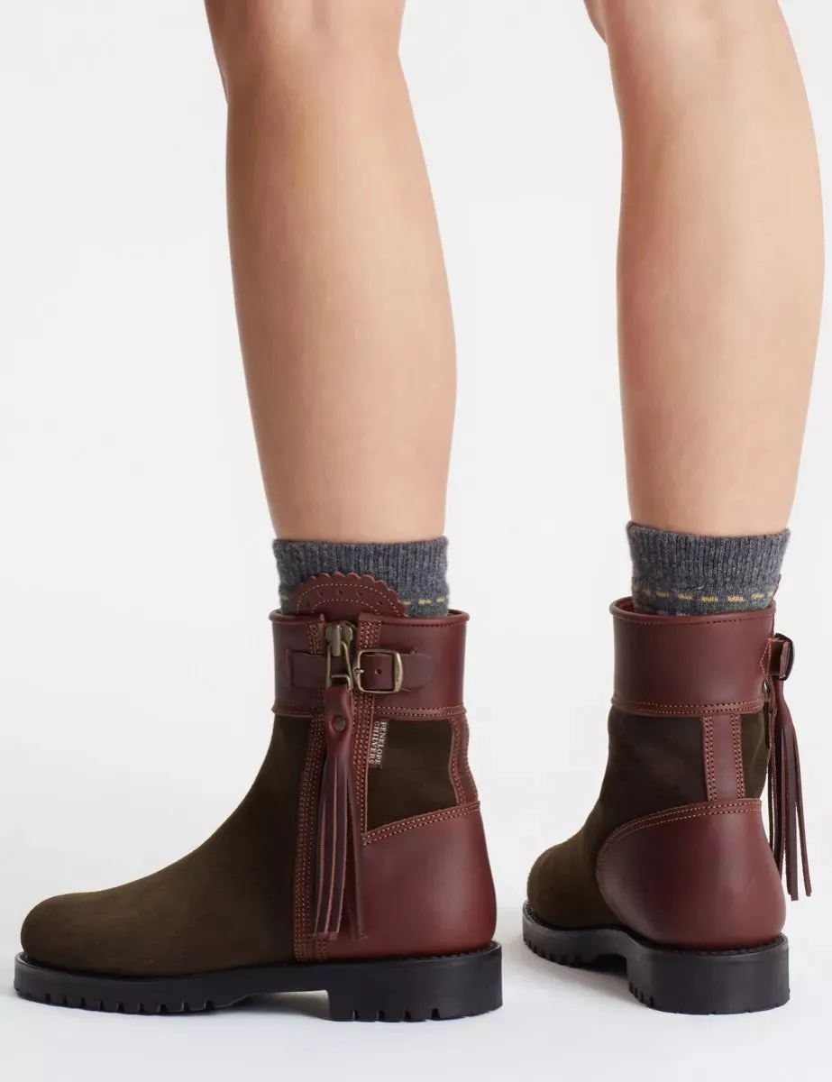Penelope Chilvers Inclement Cropped Tassel Boot