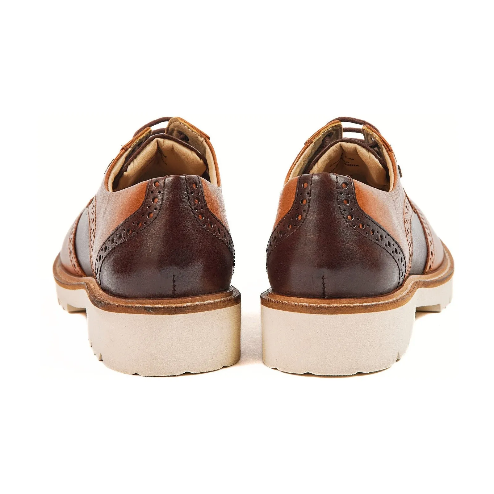POD Kortney Womens Brogue Detail Lace up Shoe