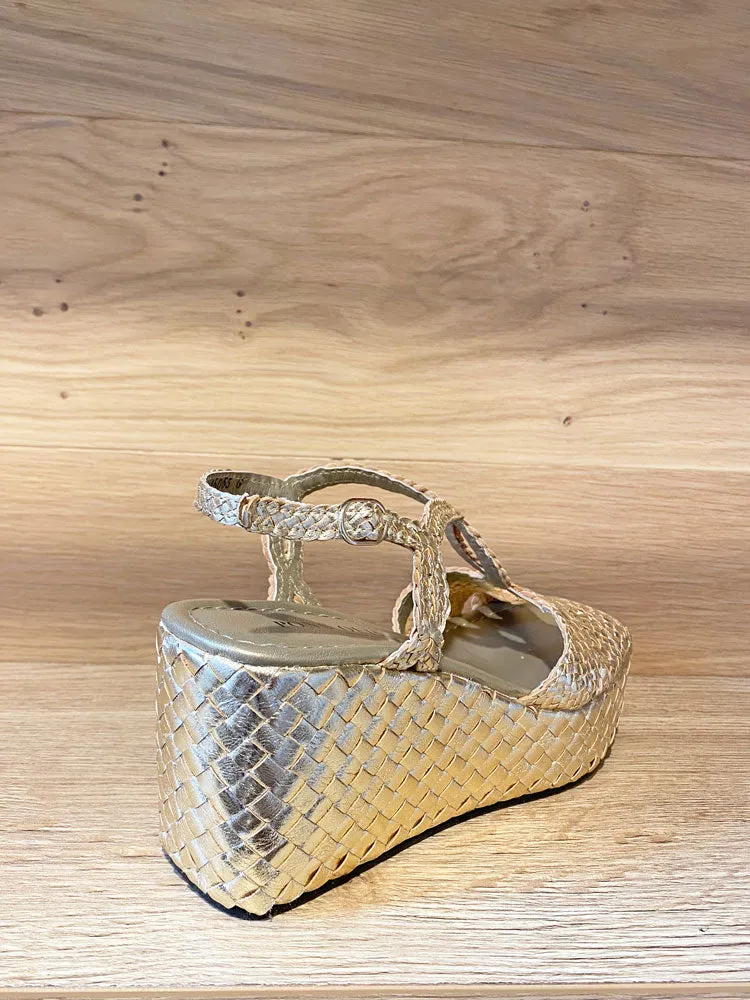 Pons Quintana Ankara Sandals Light Gold