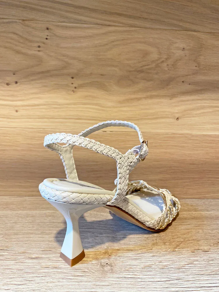 Pons Quintana Fiji Heeled Sandals Salinas & Platino