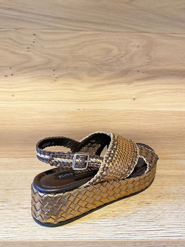 Pons Quintana Forli Sandals Bronze