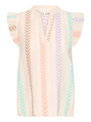 Pulz PzSavanna Blouse Cloud Dancer