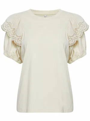Pulz PzSia T-Shirt Cream
