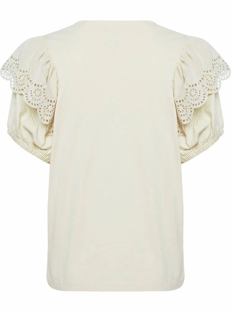 Pulz PzSia T-Shirt Cream