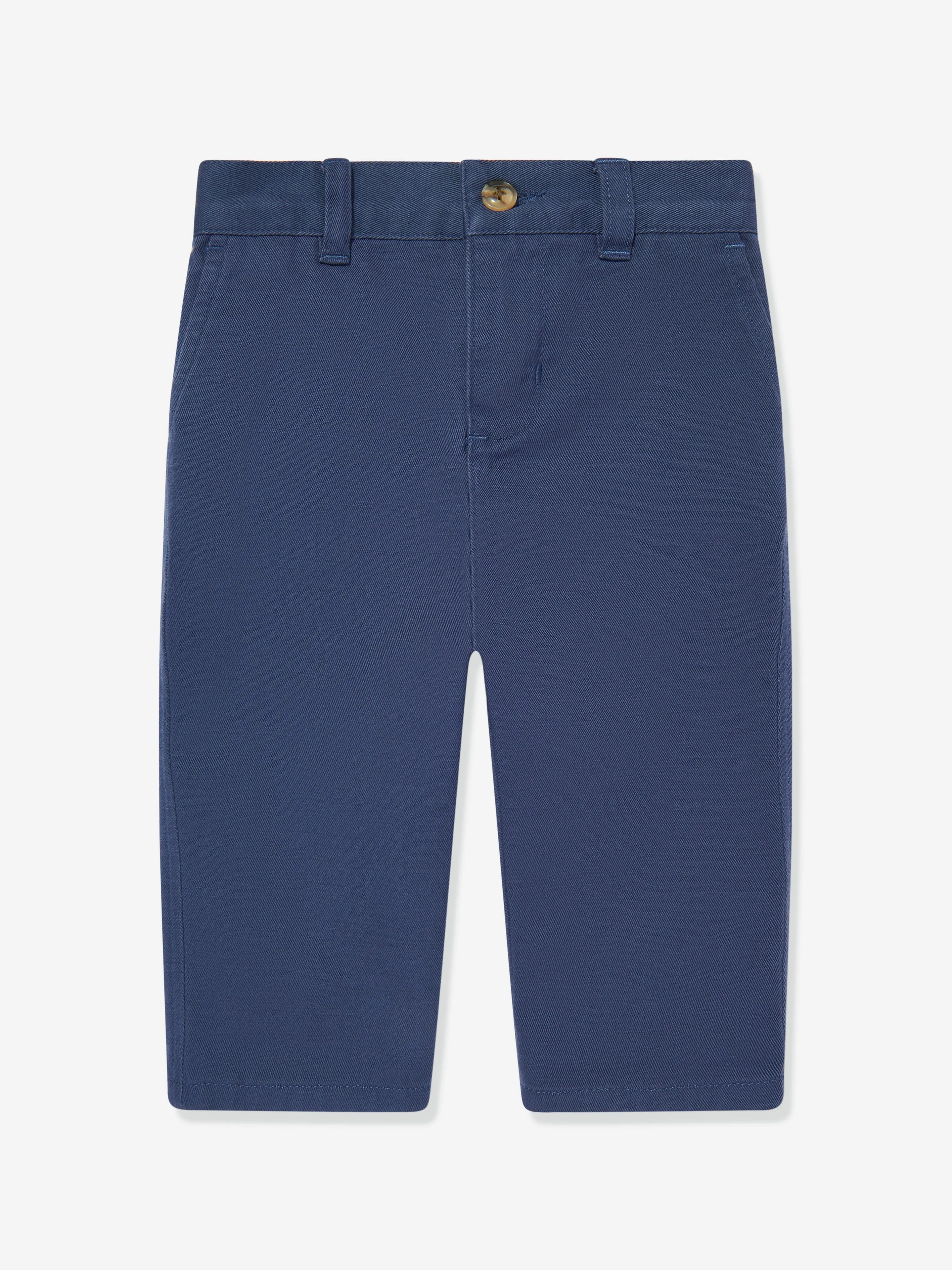 Ralph Lauren Baby Boys Shirt and Trouser Set in Multicolour