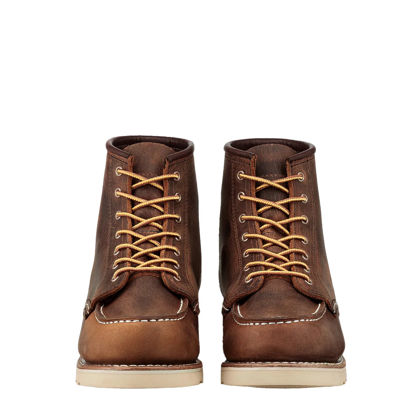 Red Wing Womens 6-inch Moc Toe Boot Copper Rough and Tough