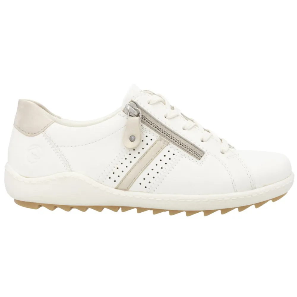 Remonte R1432-80 Womens Leather Lace Up Trainer