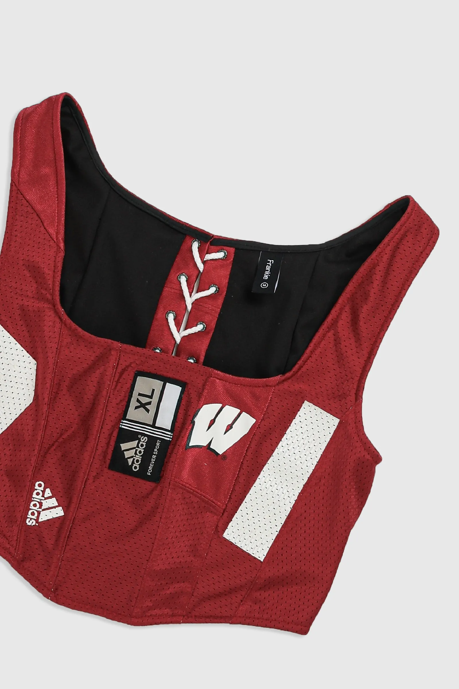 Rework Badgers Football Corset - M Frankie