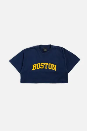 Rework Boston Crop Tee - M Frankie