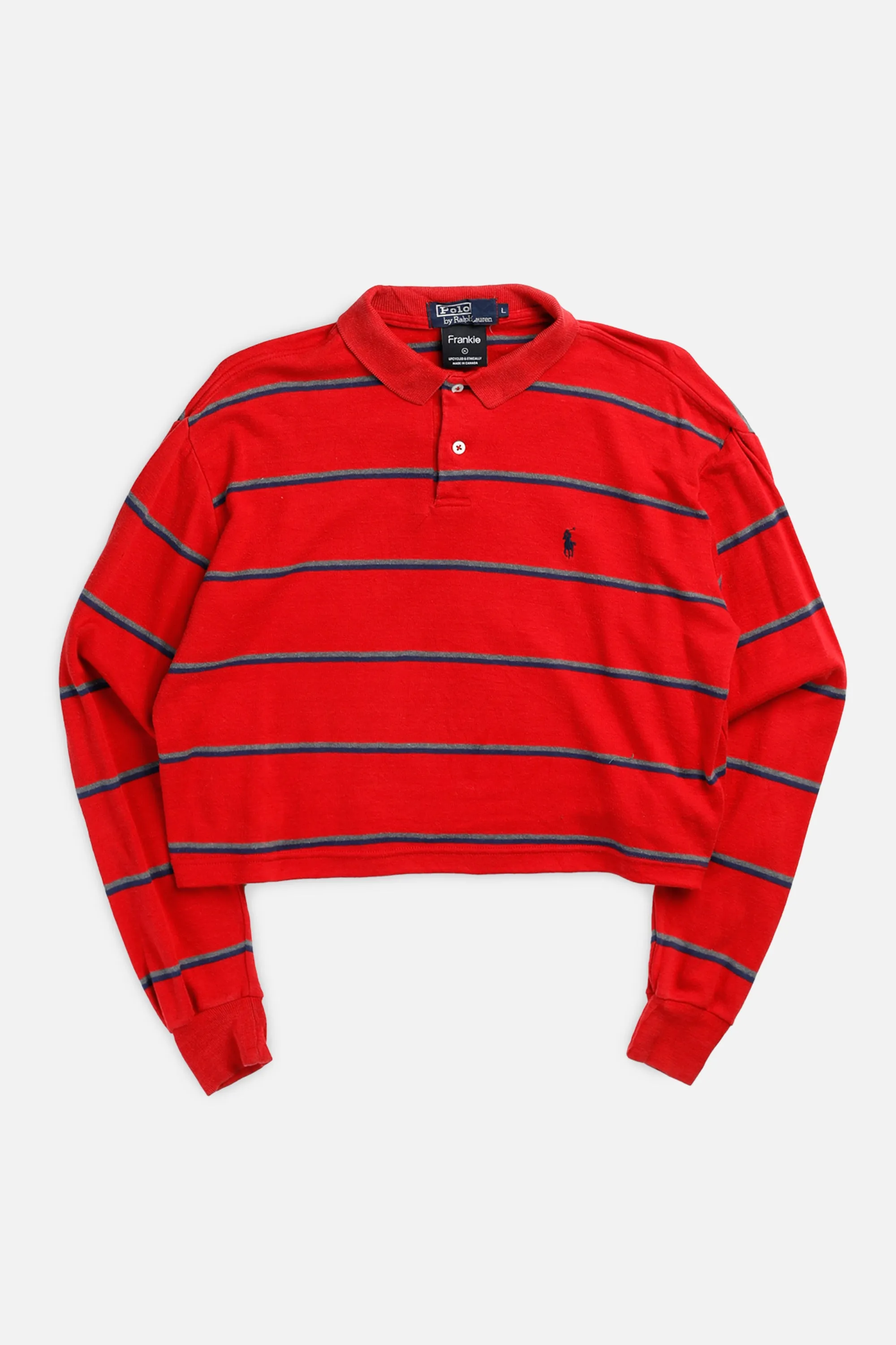 Rework Crop Long Sleeve Tee - XL Frankie