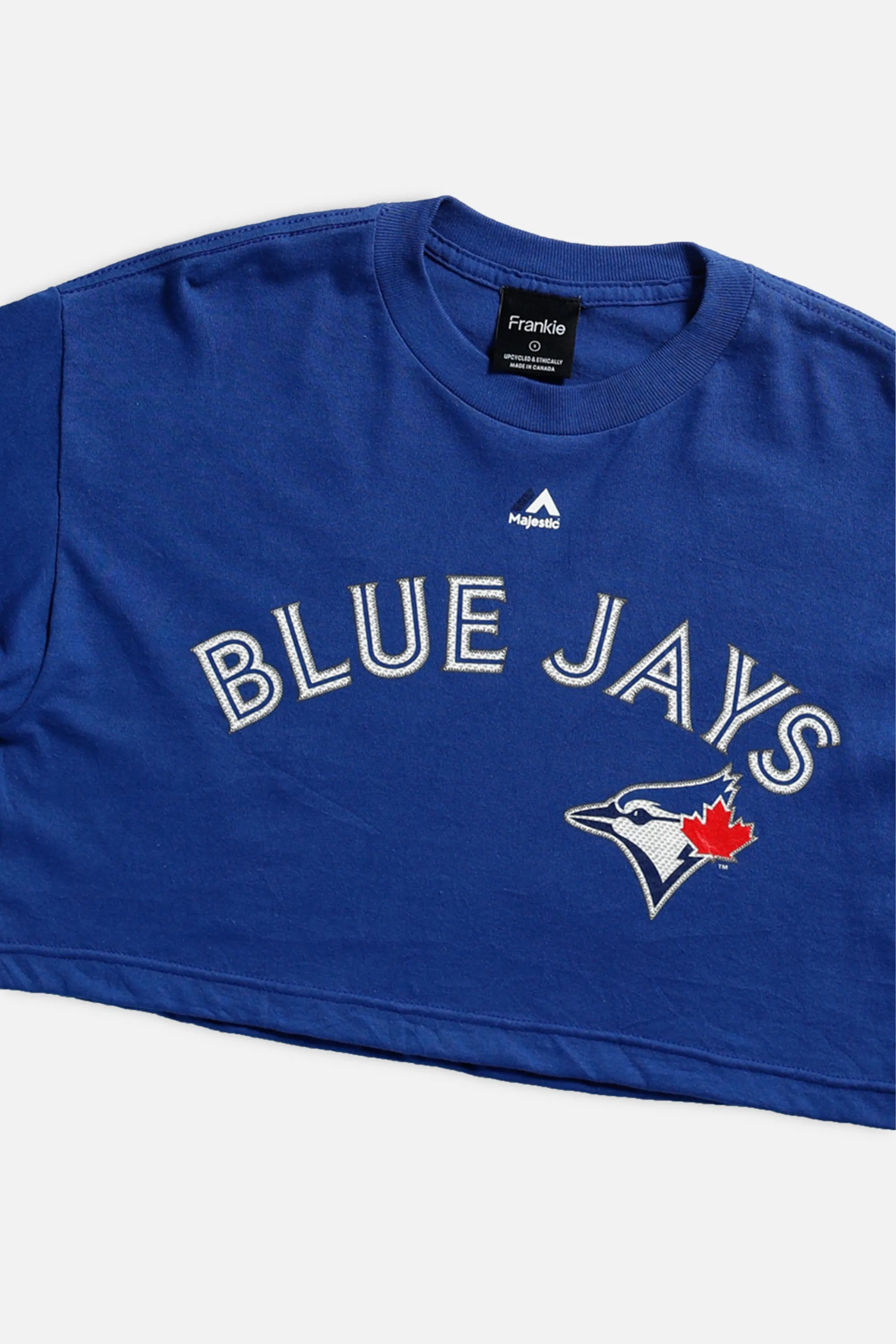 Rework Crop Toronto Blue Jays MLB Tee - S Frankie