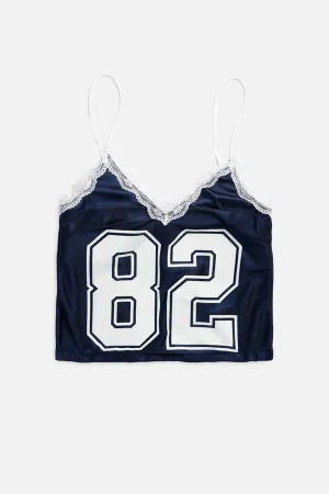 Rework Dallas Cowboys Lace Tank - XS Frankie