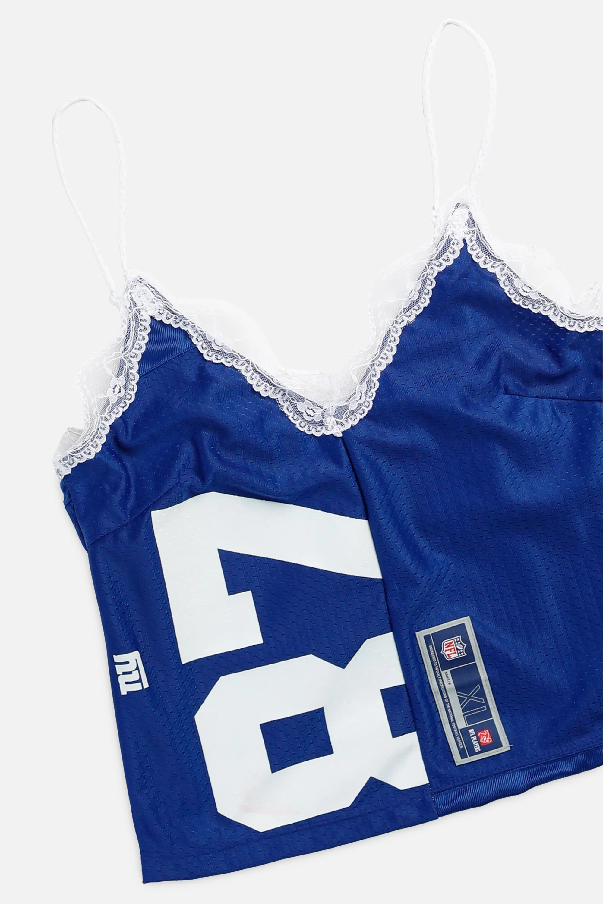 Rework Indianapolis Colts Lace Tank - S Frankie