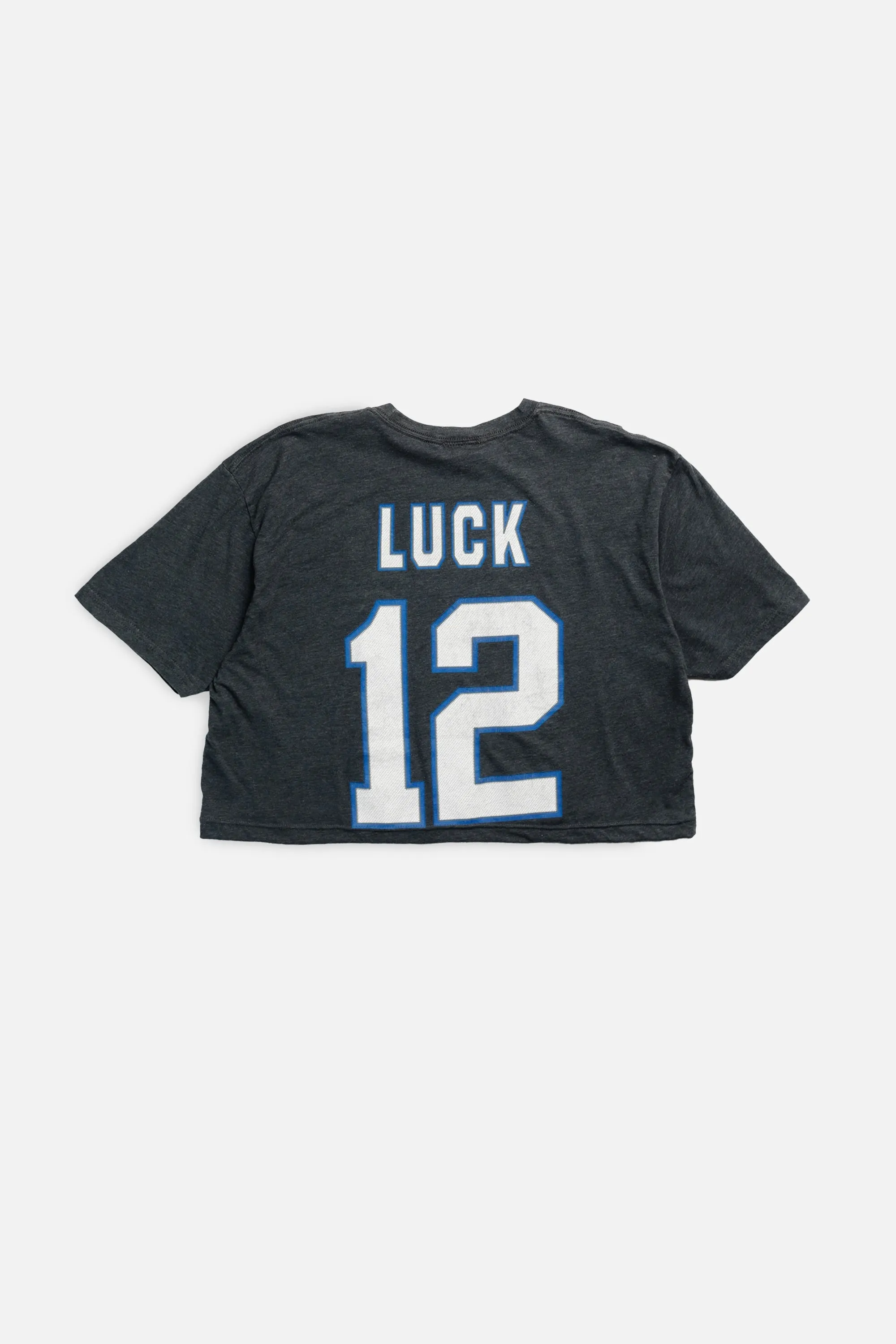 Rework Indianapolis Colts NFL Crop Tee - XL Frankie