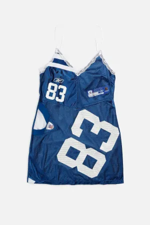 Rework Indianapolis Colts NFL Lace Dress - L Frankie
