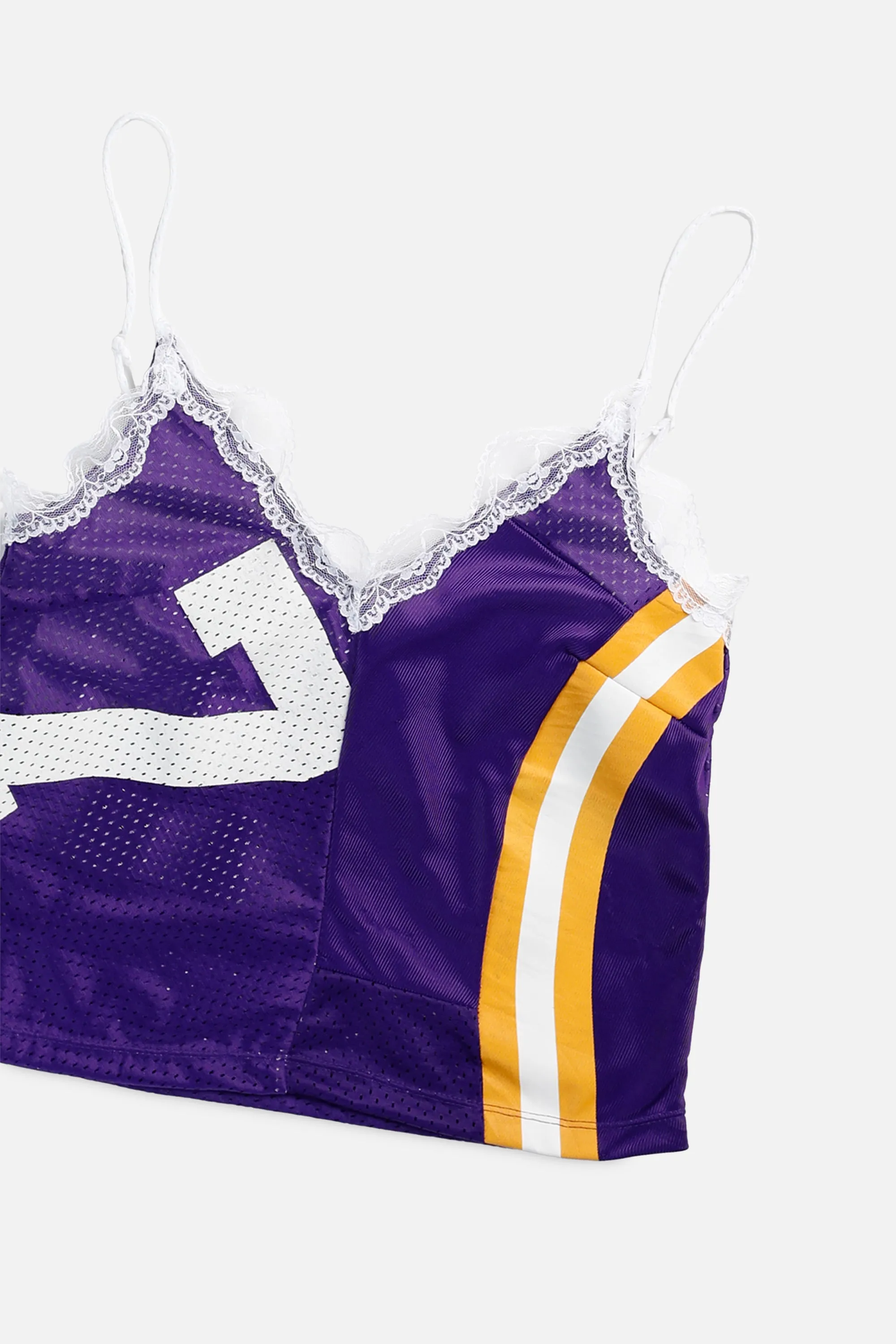 Rework Minnesota Vikings Lace Tank - XS Frankie