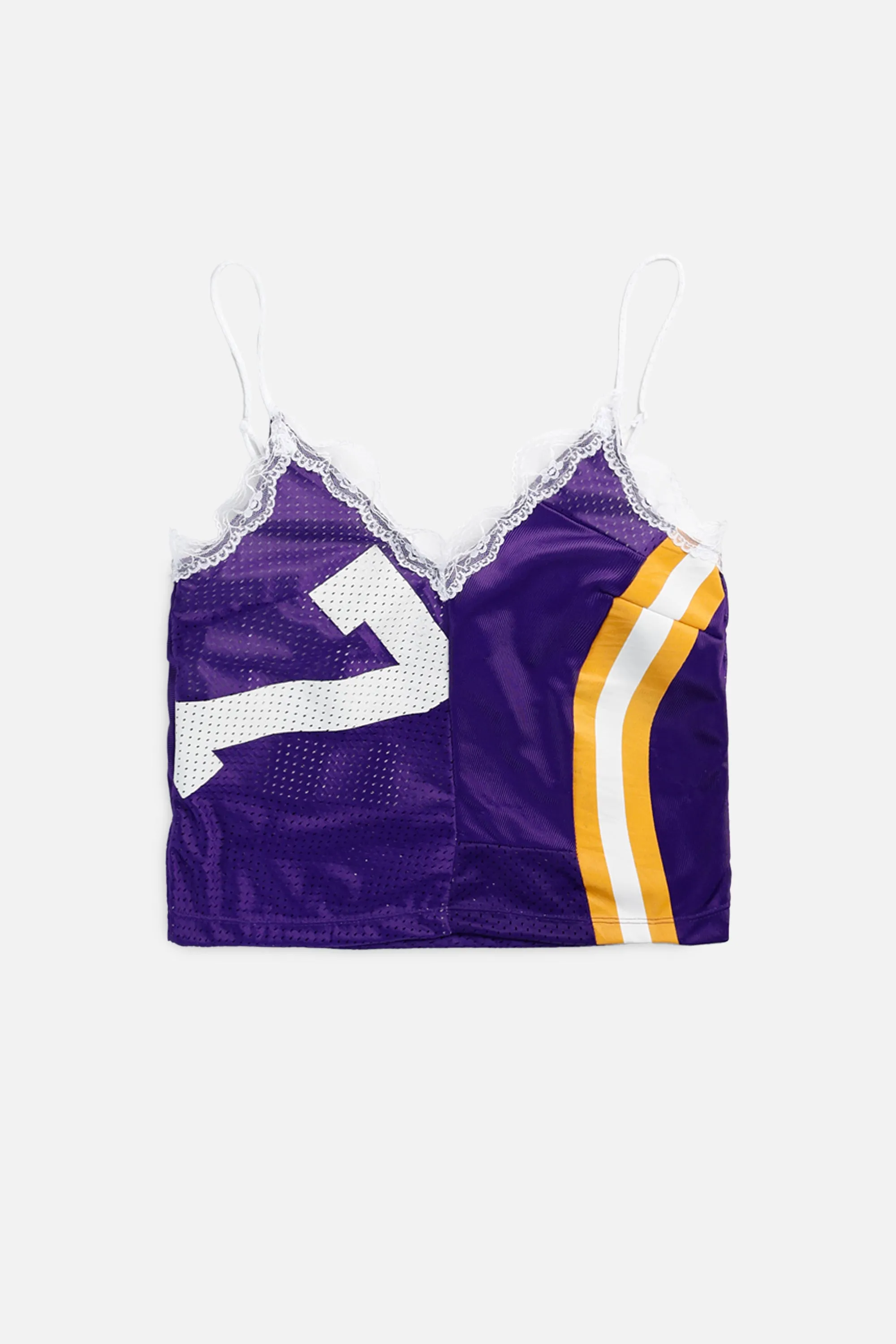 Rework Minnesota Vikings Lace Tank - XS Frankie