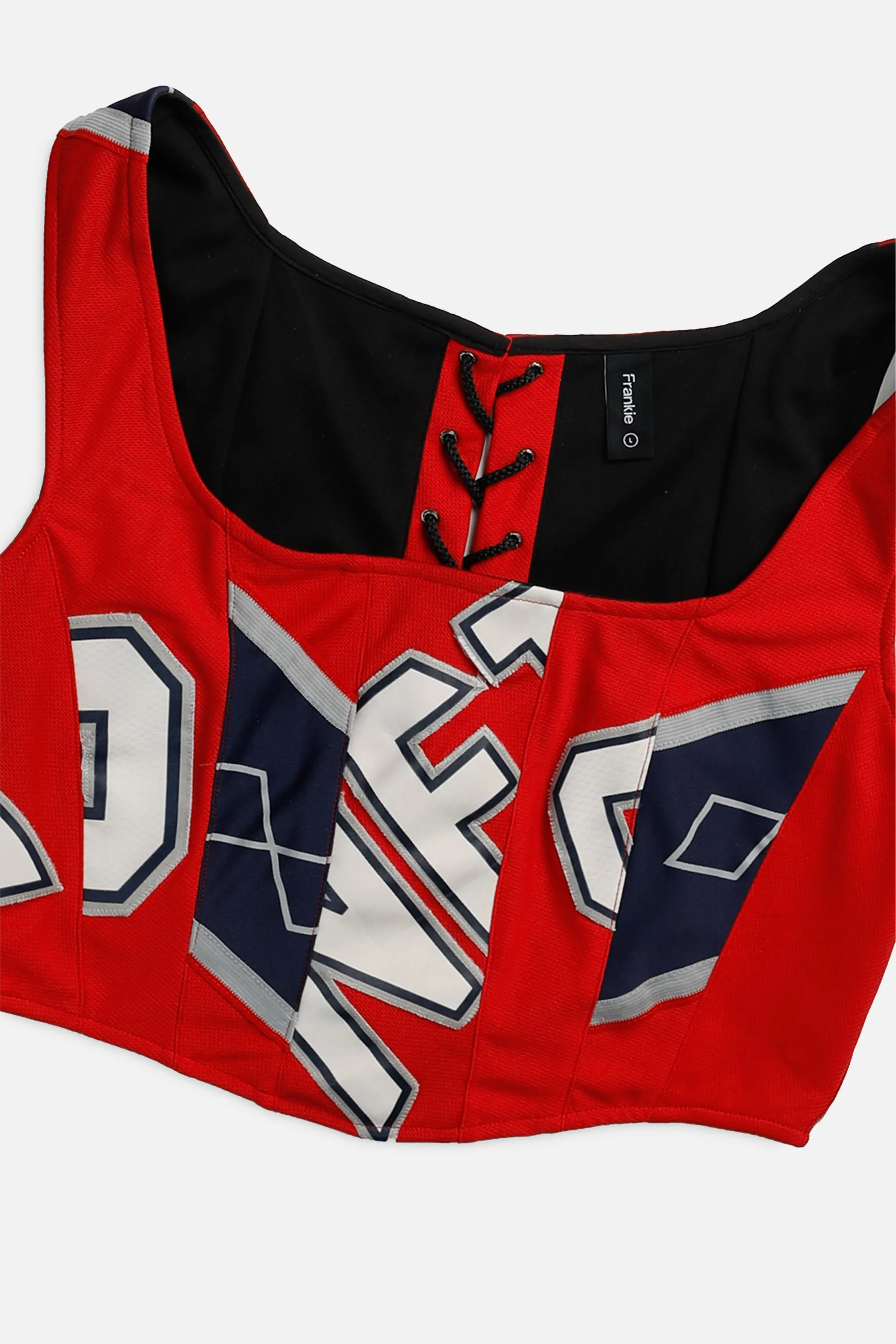 Rework New Jersey Nets NBA Corset - L Frankie