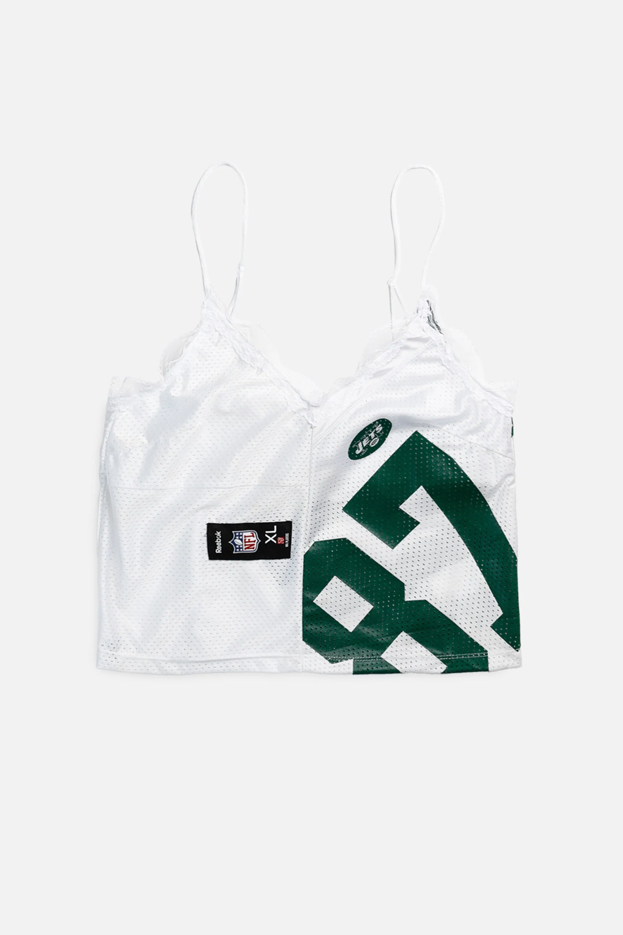 Rework NY Jets Lace Tank - S Frankie