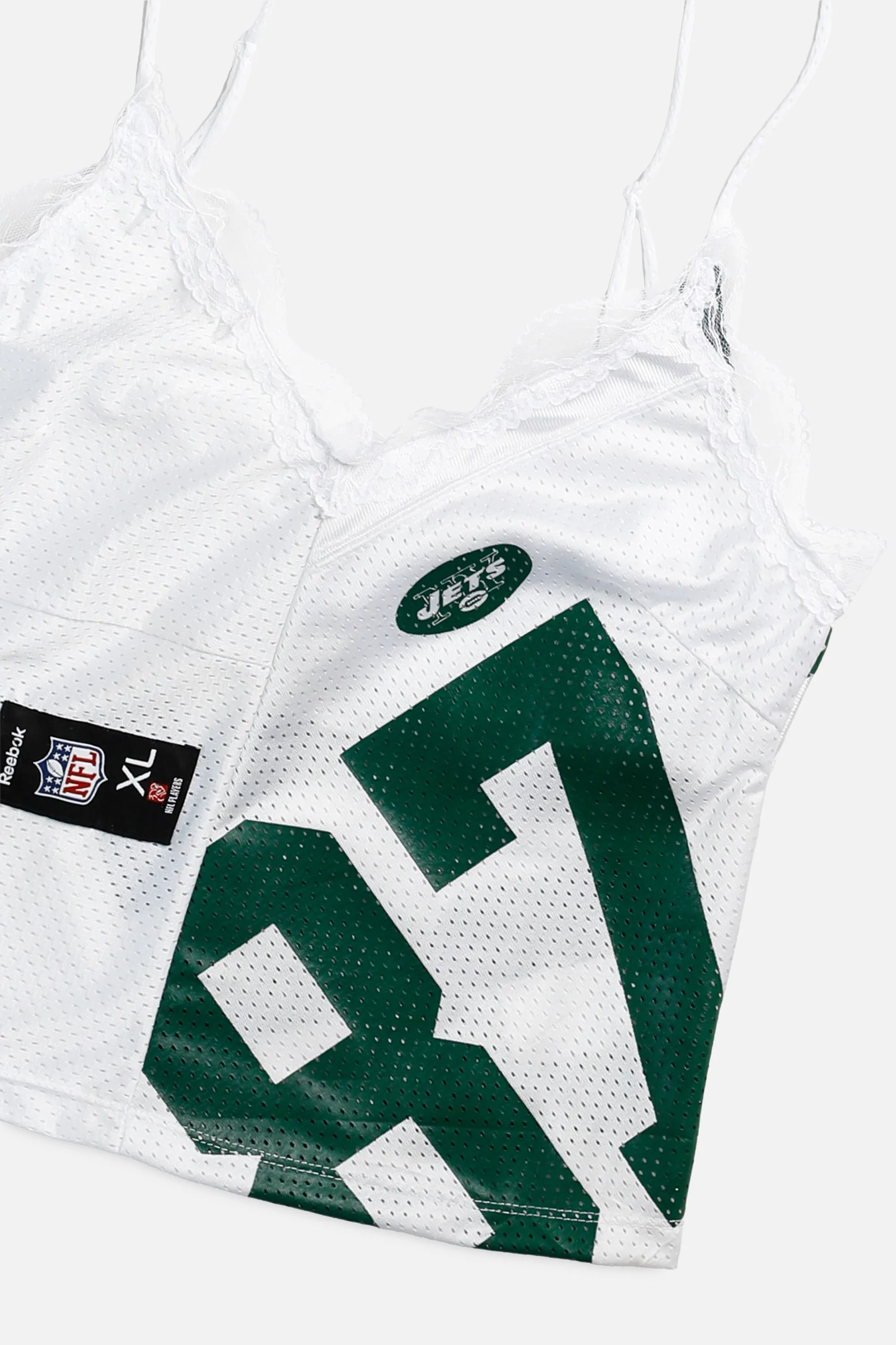 Rework NY Jets Lace Tank - S Frankie