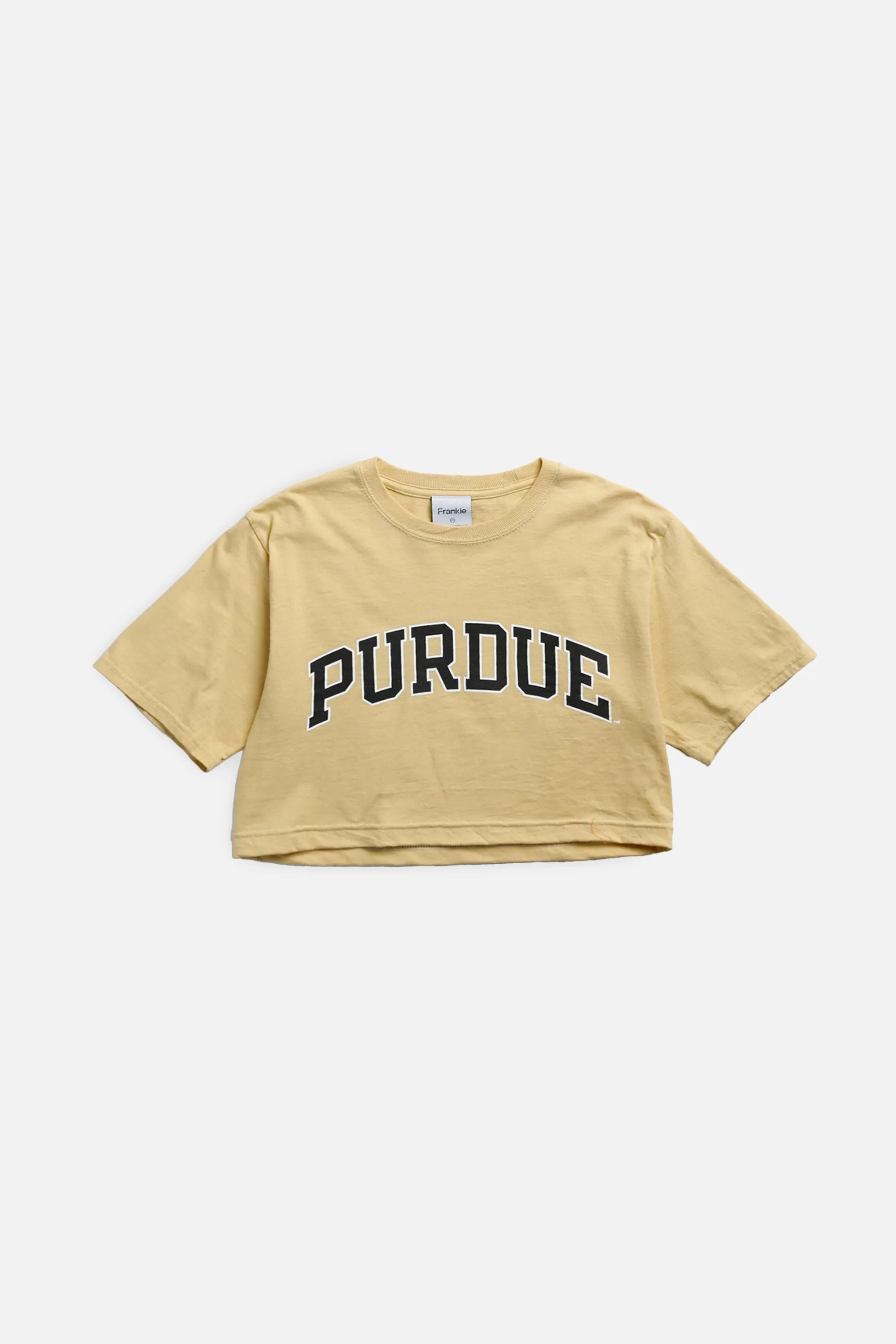 Rework Purdue Crop Tee - XS Frankie