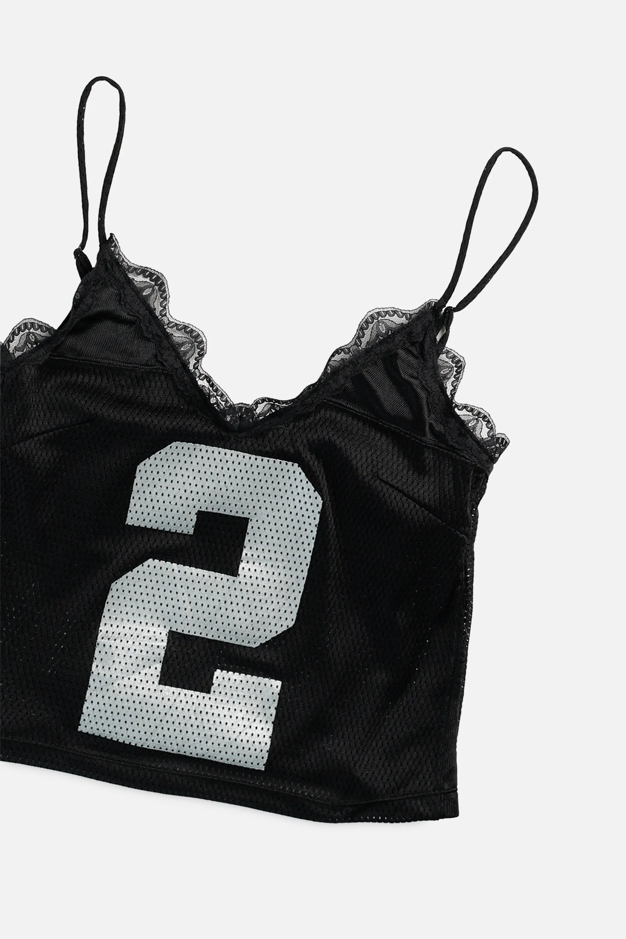 Rework Raiders Lace Tank - XS Frankie