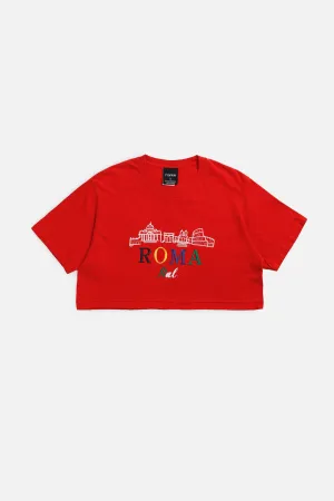 Rework Roma Crop Tee - S Frankie