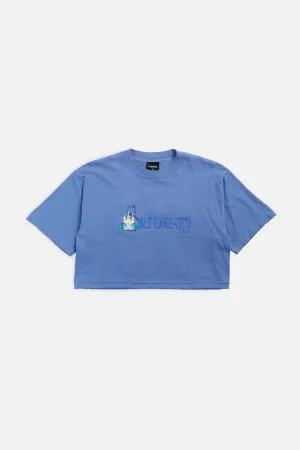 Rework Salt Lake City Crop Tee - M Frankie