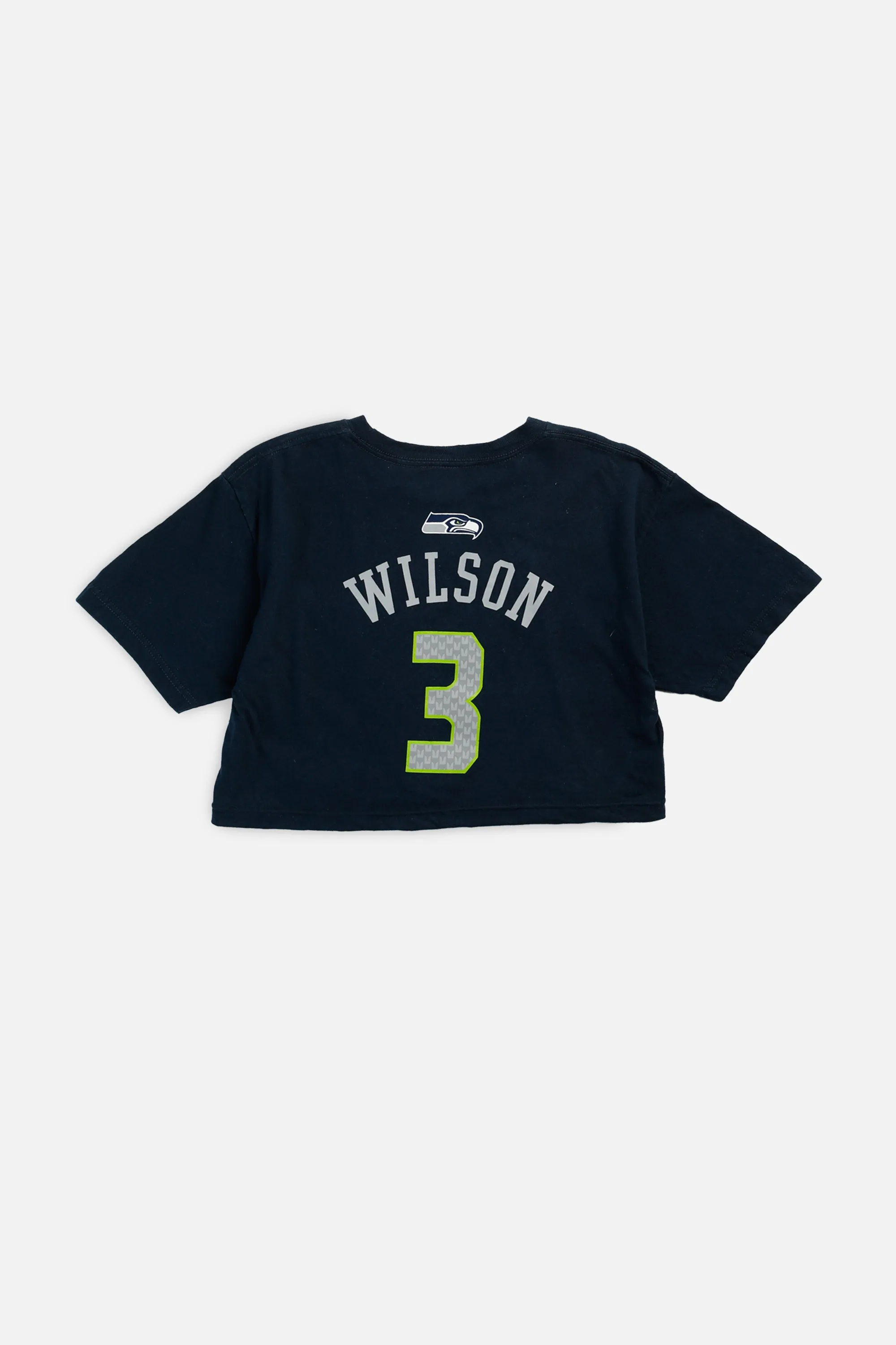 Rework Seattle Seahawks NFL Crop Tee - S Frankie