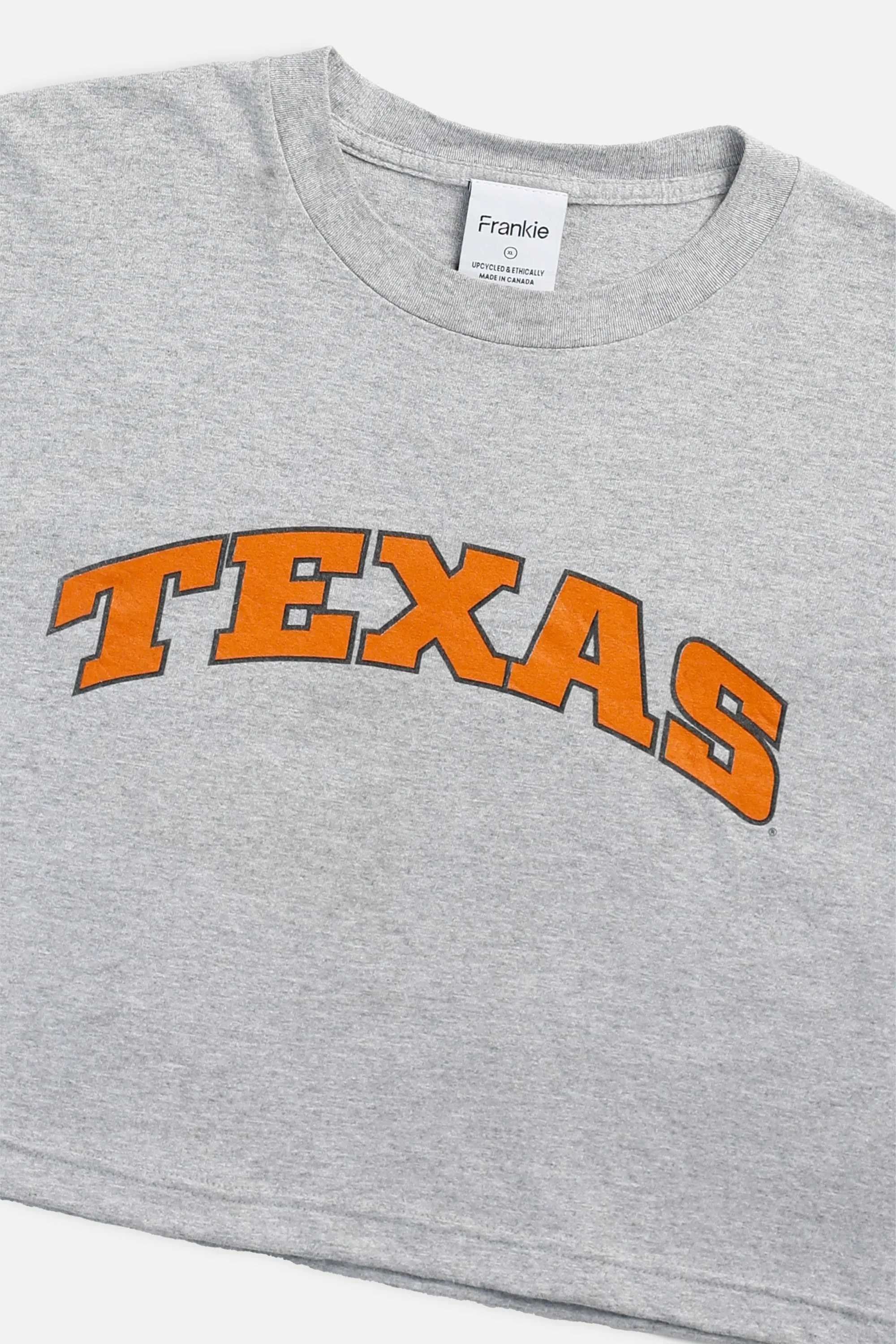 Rework Texas Crop Tee - XL Frankie
