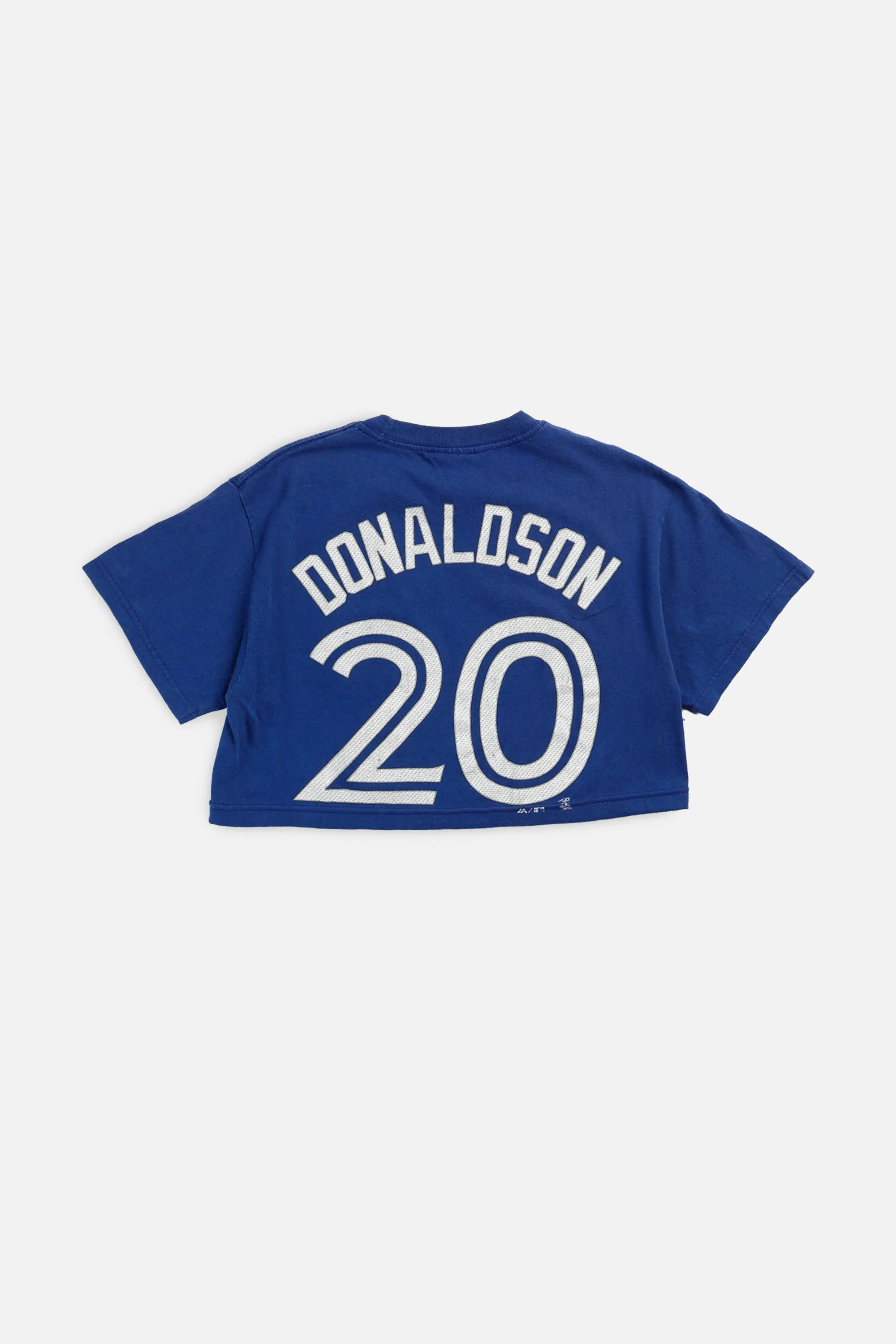 Rework Toronto Blue Jays MLB Crop Tee - S Frankie